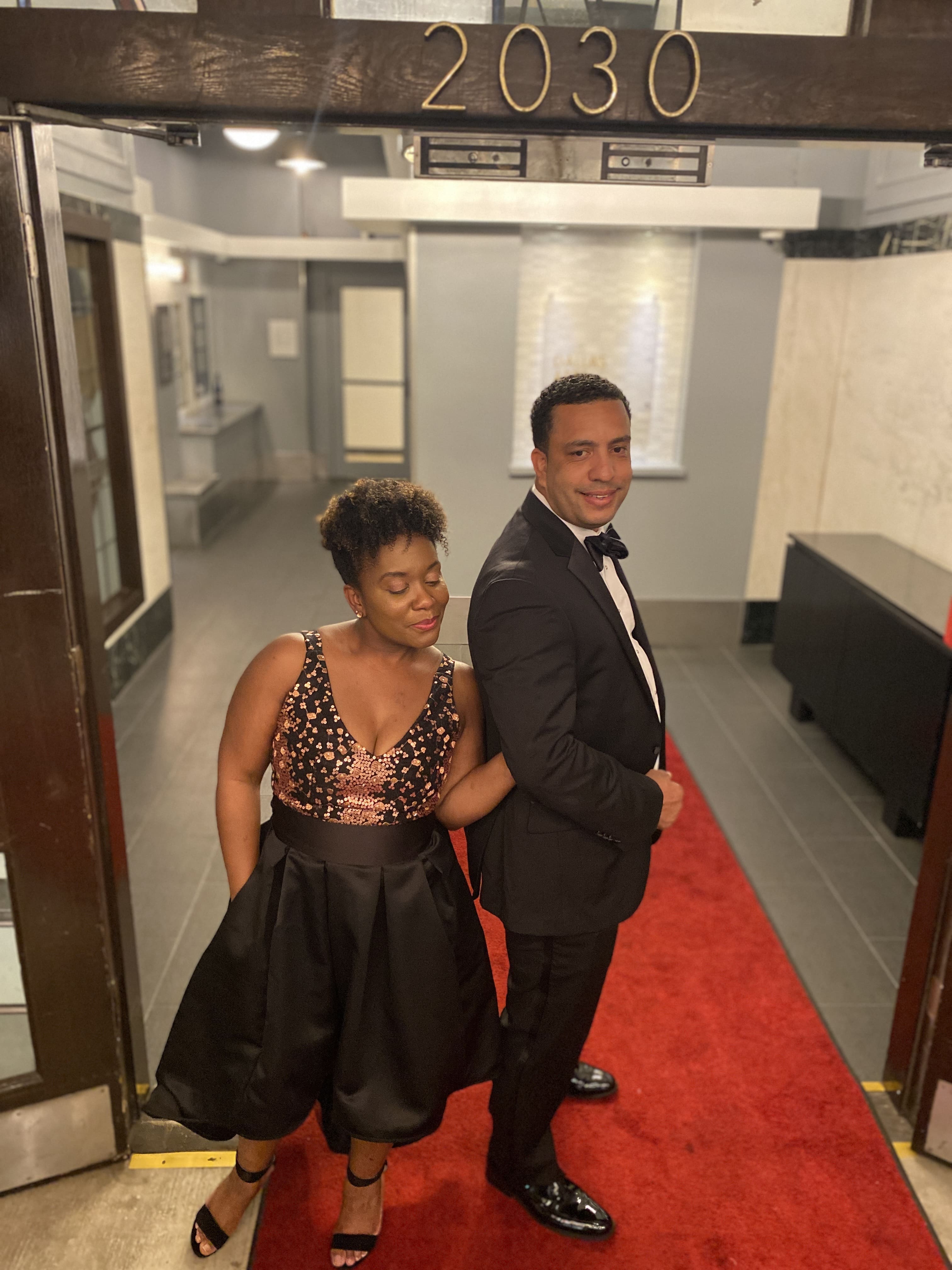 McCalls 7684, red carpet, sewing sequins, party dress