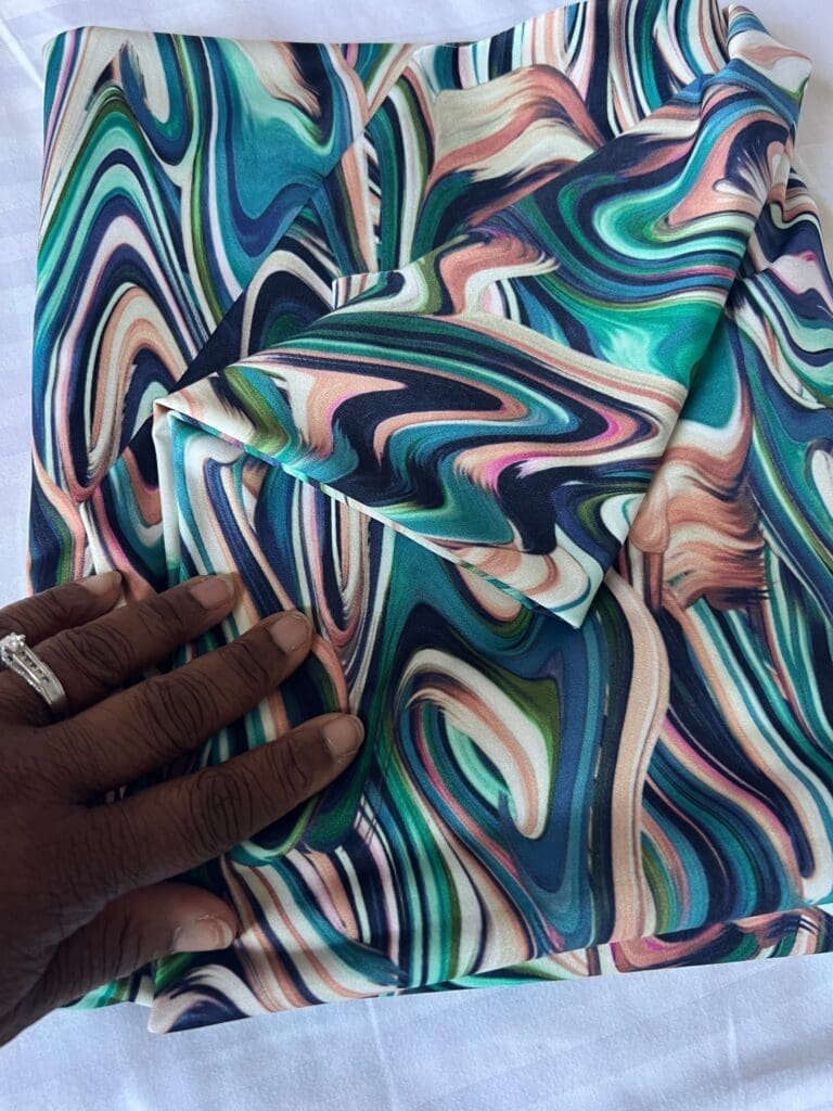 Printed fabric from a Fabric shop in Greece