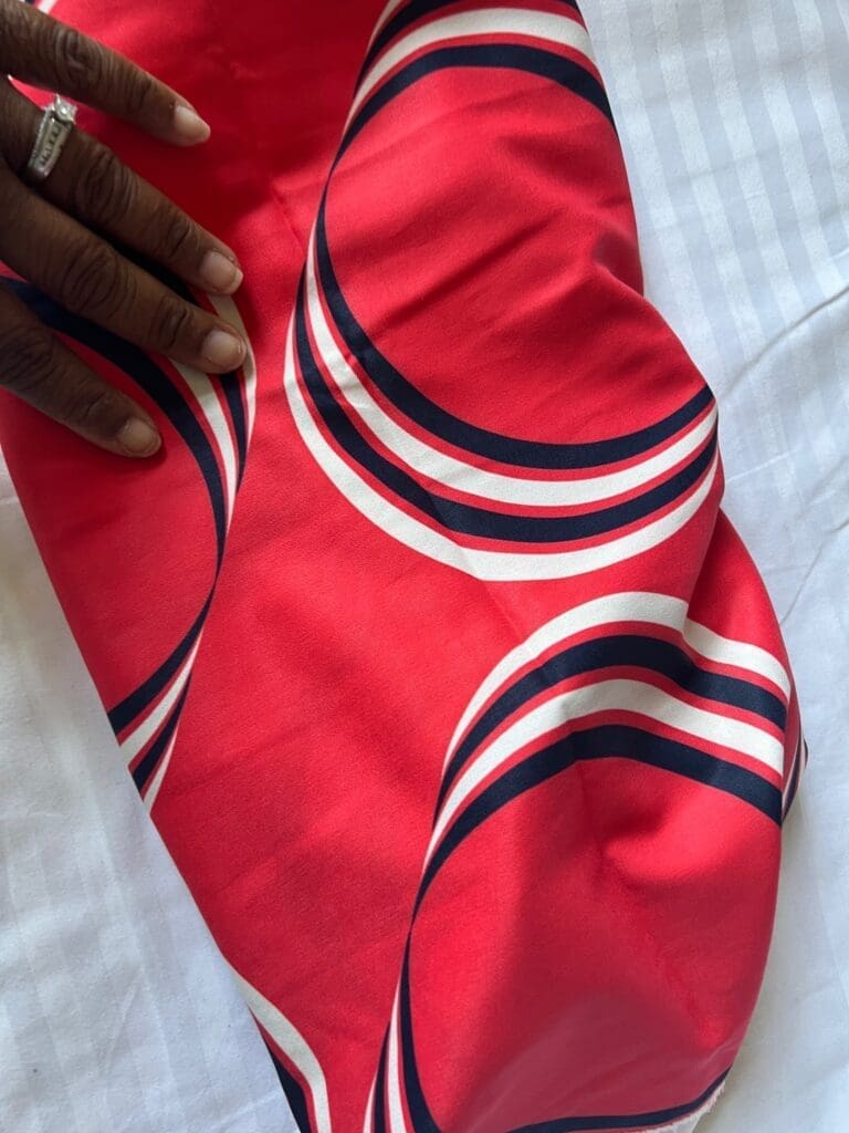 Printed fabric from a Fabric shop in Greece