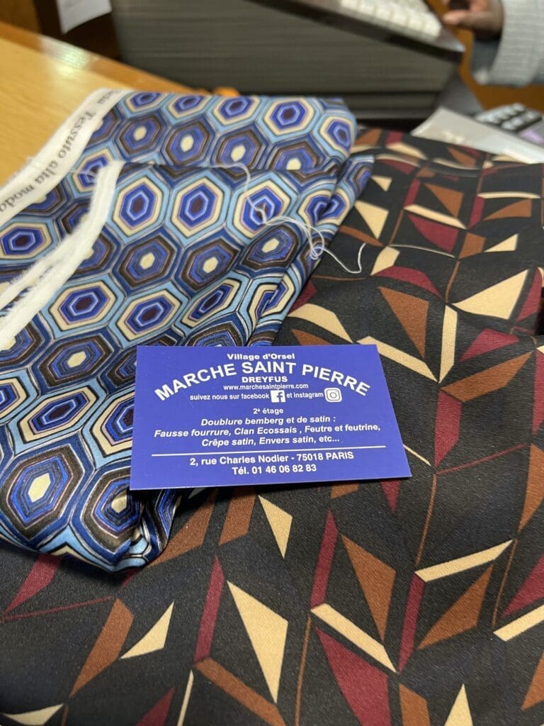 fabric from Marche saint pierre