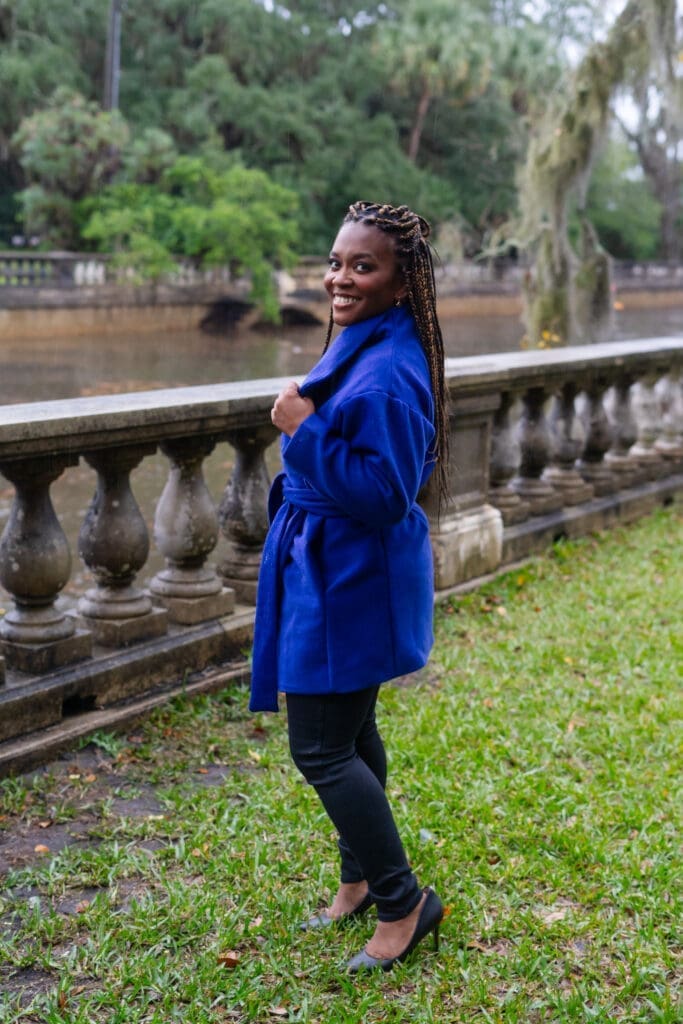 shontae from sewing for my sanity McCalls Coat Sewing Pattern 8438