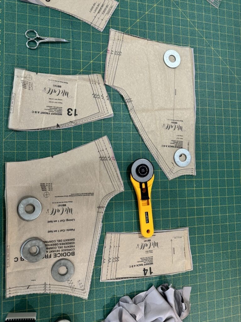 McCalls 8141 work in progress