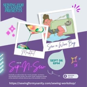 Golden Isles Sip and Sew Event