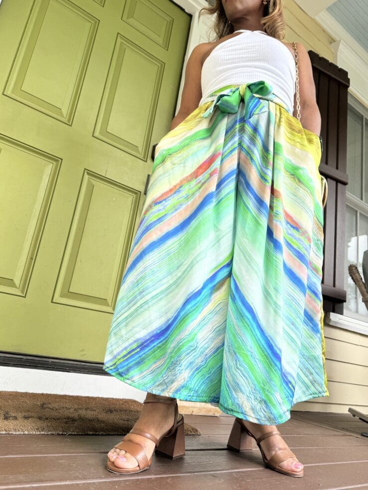 New Look 6798 NL6798 romper hacked into pants