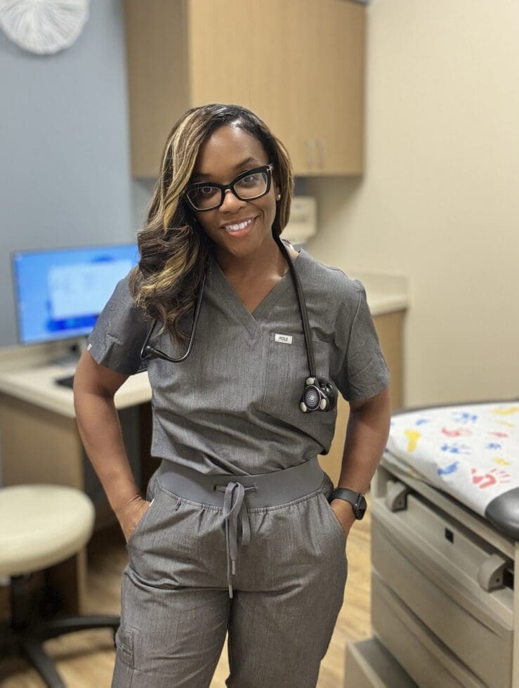 Peelz scrubs Shontae Buffington