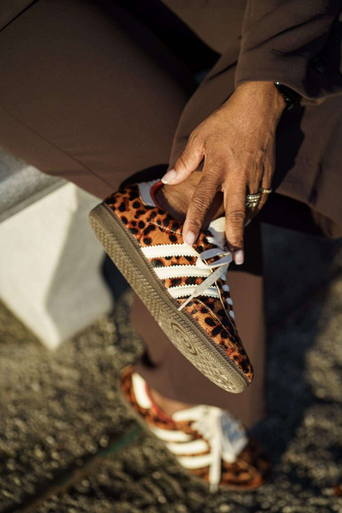 Leopard Print Low-Tops