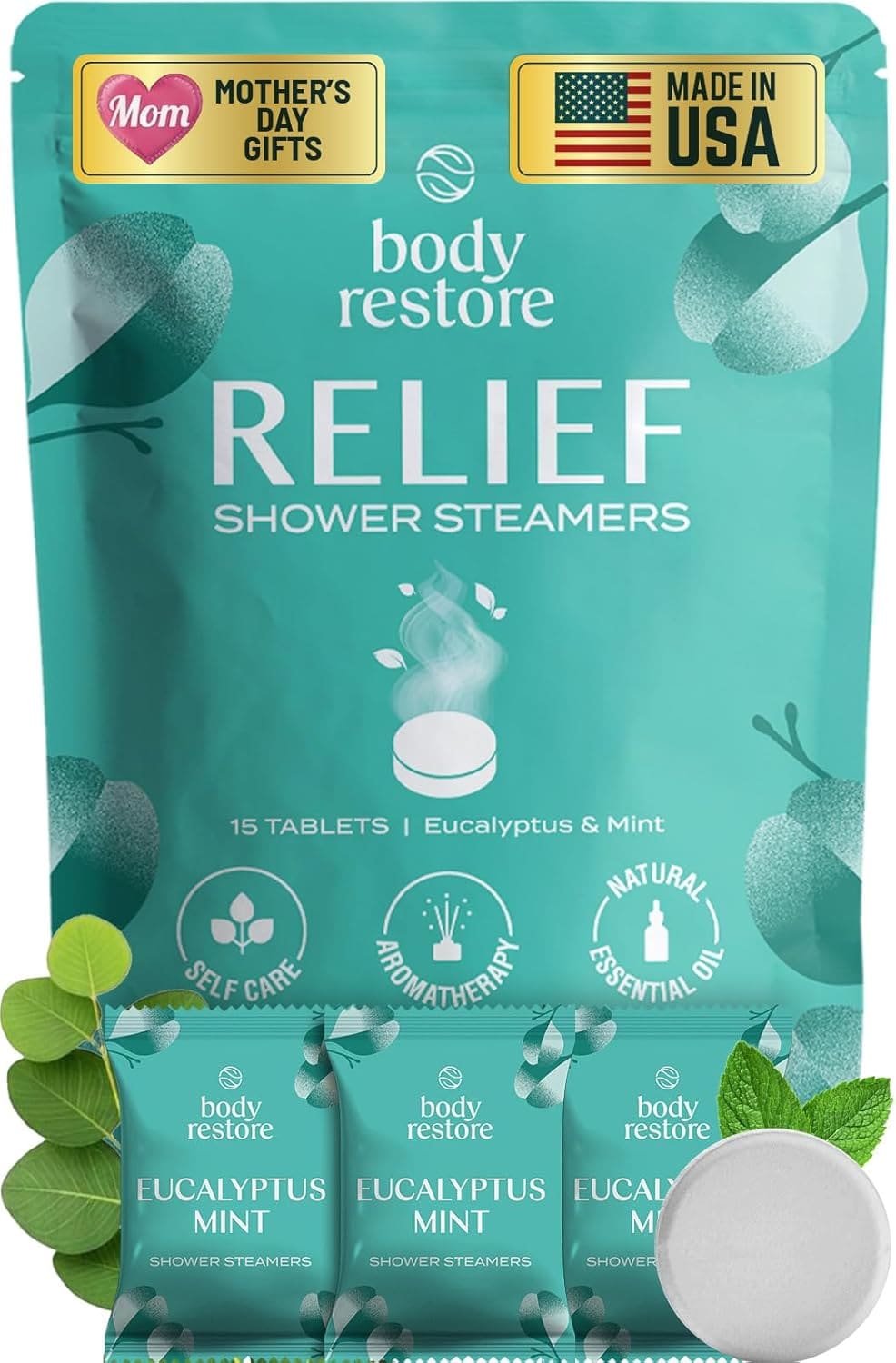 Aromatherapy Shower Steamers - travel shower essentials